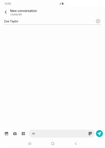 Press the picture icon.