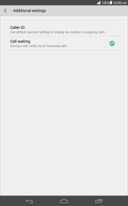 Press Caller ID.