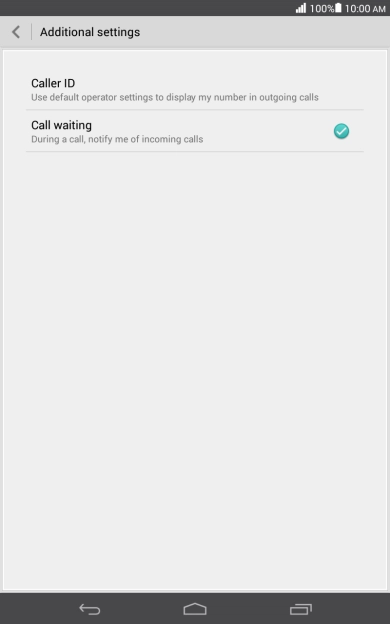 Press Caller ID.