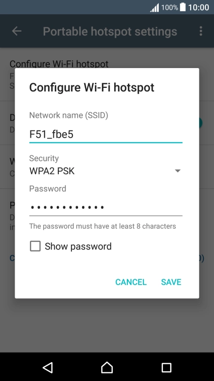 Press the field below Press the field below