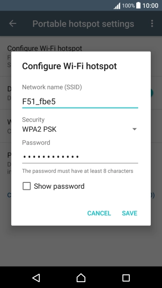 Press the field below Press the field below