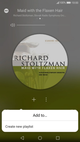 Press Create new playlist.