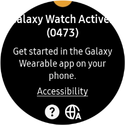 Press the language icon.