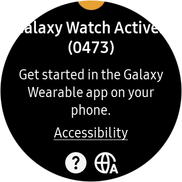 Press the language icon.