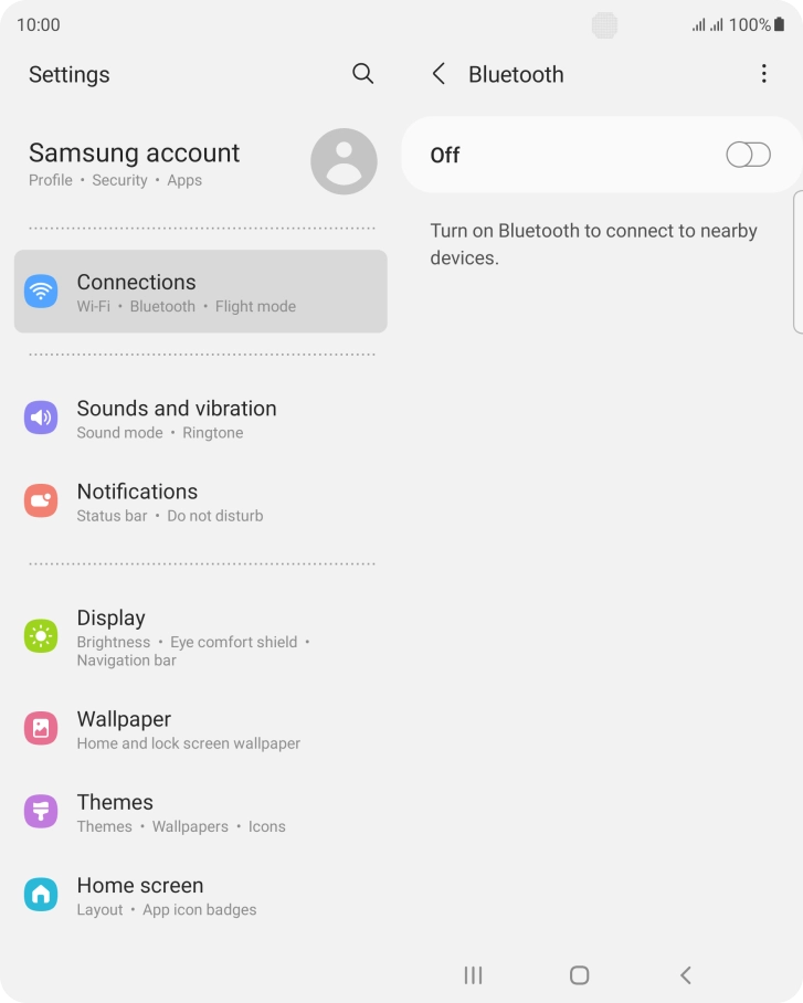 Press the indicator to turn on the function.