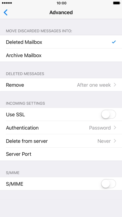 Press Authentication.