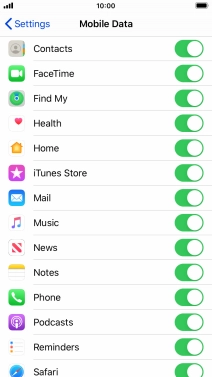 Press the Home key to return to the home screen. Press the Home key to return to the home screen.