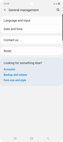 Press Date and time.