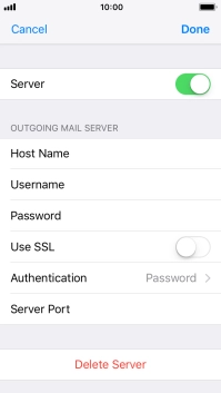 Press Authentication.