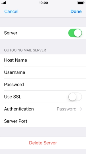 Press Authentication.