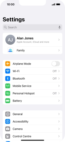 Press Accessibility.