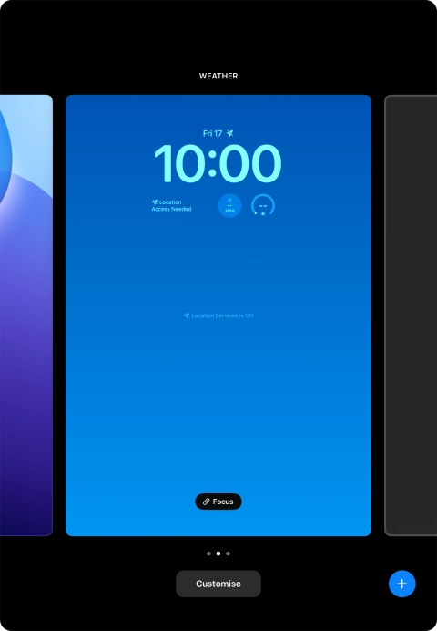 Press Focus. Press Focus.