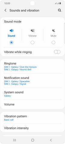 Press Ringtone.