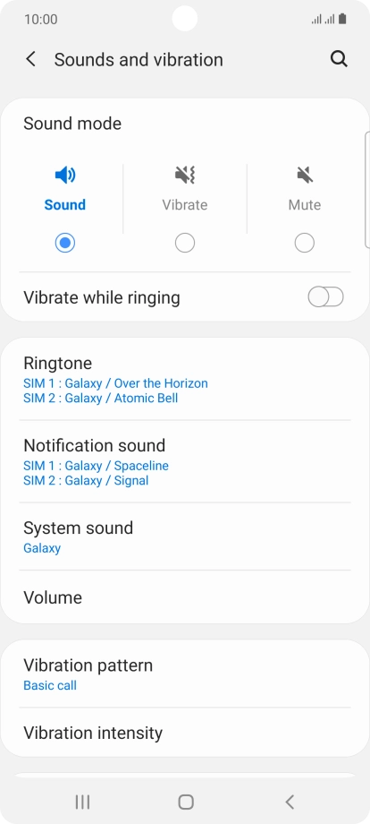 Press Ringtone.