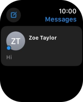 Press the required iMessage.