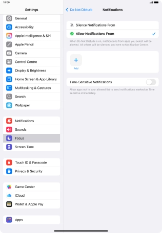 Press the indicator next to Press the indicator next to