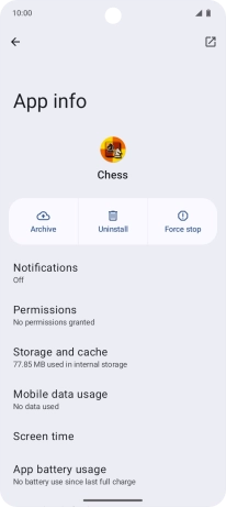 Press Storage and cache. Press Storage and cache.
