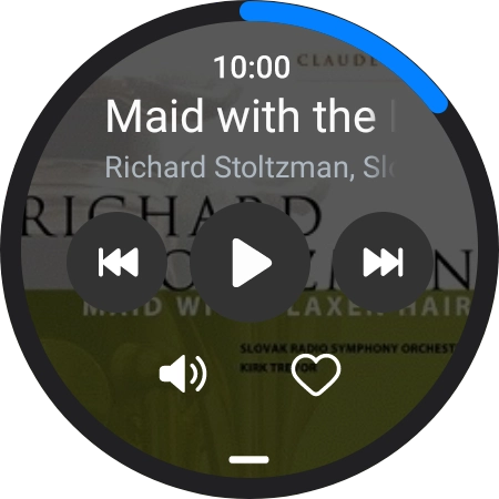 Press the play icon.