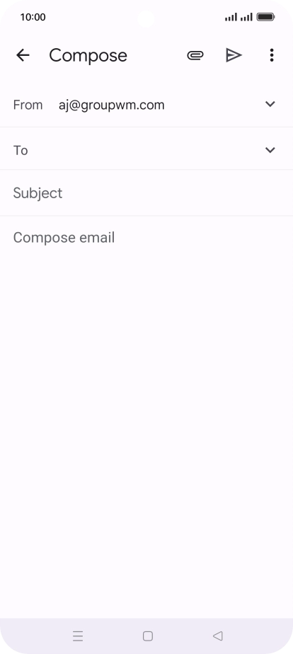 Press the field next to 