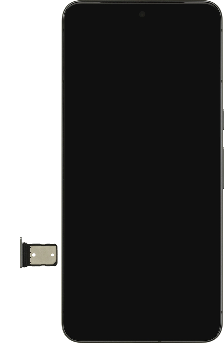 Turn your SIM so the angled corner of the SIM matches the angled corner of the SIM holder.