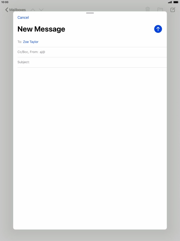 Press the field next to 