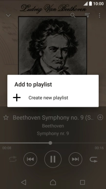 Press Create new playlist.