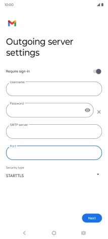 Press the drop down list below 