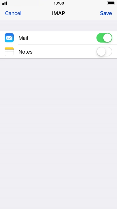 Press Save. Your email account has now been set up. To select more settings for incoming and outgoing server, proceed with the following steps.