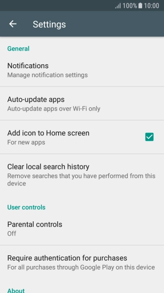 Press Auto-update apps.