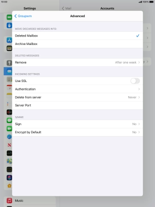 Press Authentication.