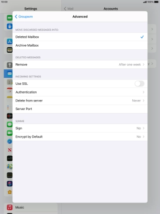 Press Authentication.
