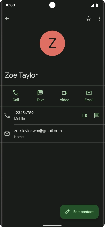 Press the required number.