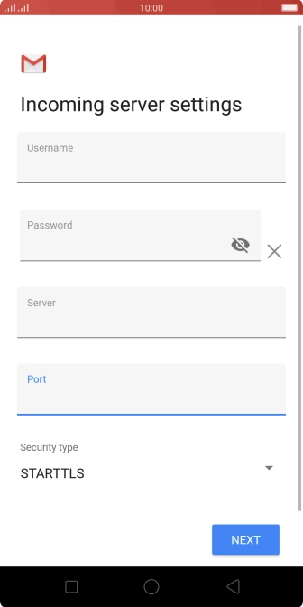 Press the drop down list below 