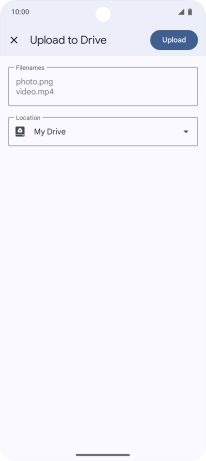 Press the field below Press the field below