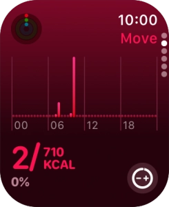 Keep sliding upwards to see the number of steps, distance and number of floors you've covered. Keep sliding upwards to see the number of steps, distance and number of floors you've covered.
