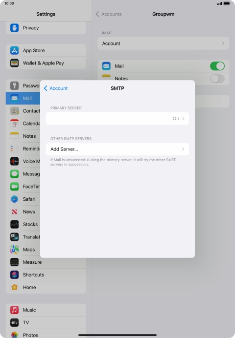 Press the field below Press the field below