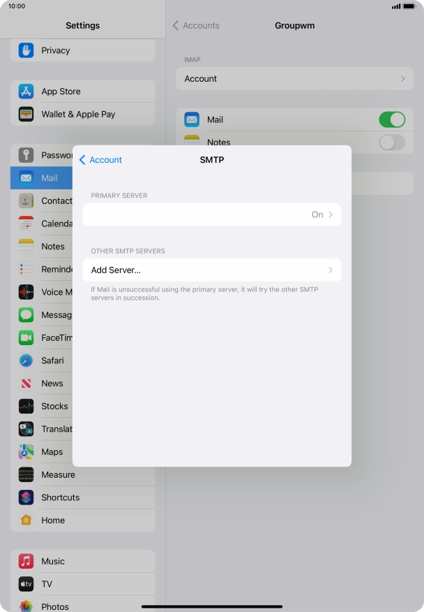 Press the field below Press the field below