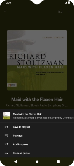 Press Save to playlist.