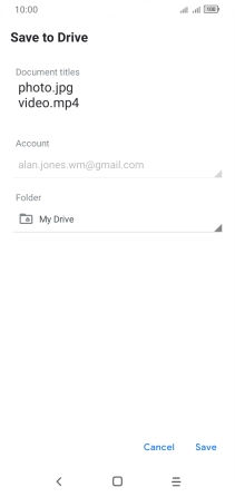 Press the field below 