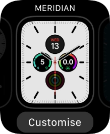 Press Customise. Press Customise.