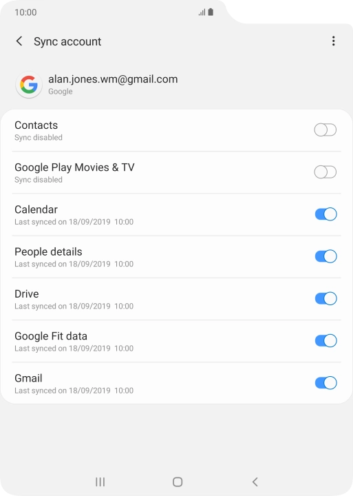 Press the indicator next to Press the indicator next to