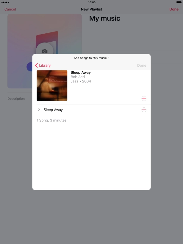 Go to the required category and press the required audio file.