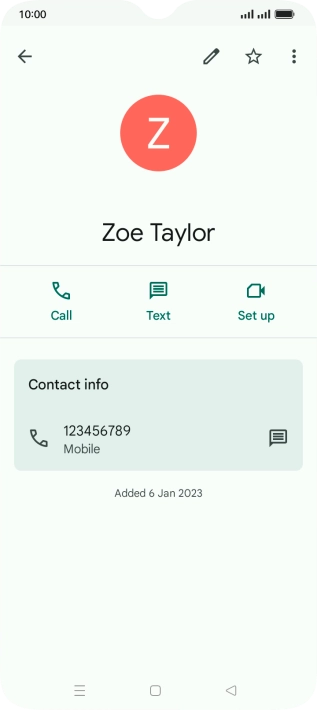 Press the required number.