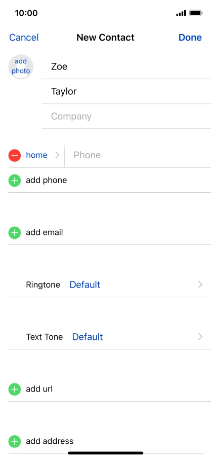 Press Phone and key in the required phone number.