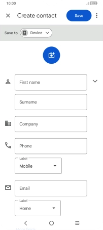 Press the drop down list next to 