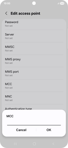 Key in 505 and press OK. Key in 505 and press OK.