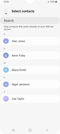 Press the field above 