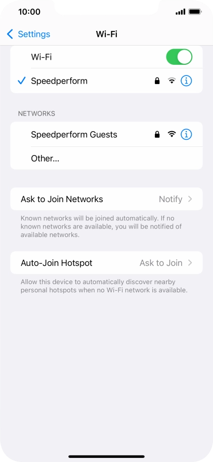 Slide your finger upwards starting from the bottom of the screen to return to the home screen.