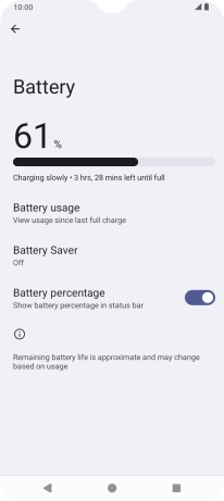 Press Battery Saver.