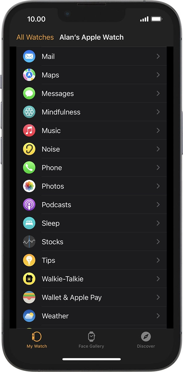 On your phone: Press Music.